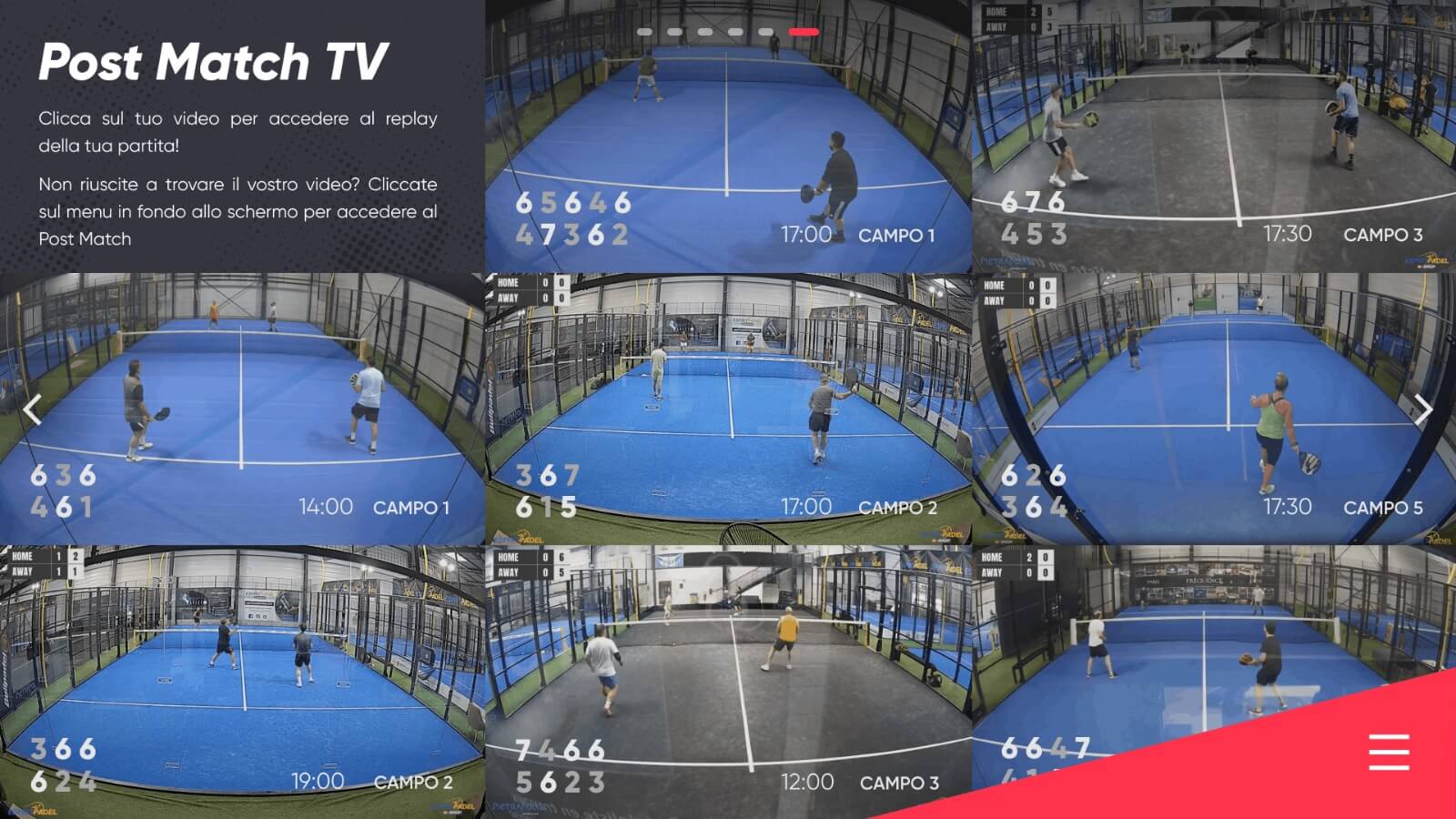 splash campo esempio